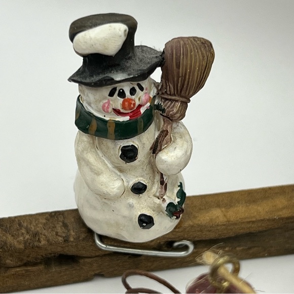 Lot of three cute snowmen for Christmas. - Picture 4 of 6